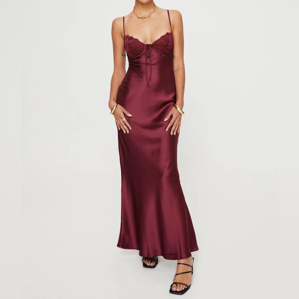 Princess Polly Fadyen Bias Cut Maxi Dress